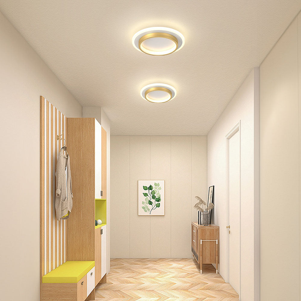 Deckenleuchte Wohnzimmer Acryl 3 Farbe einstellbar LED 24cm