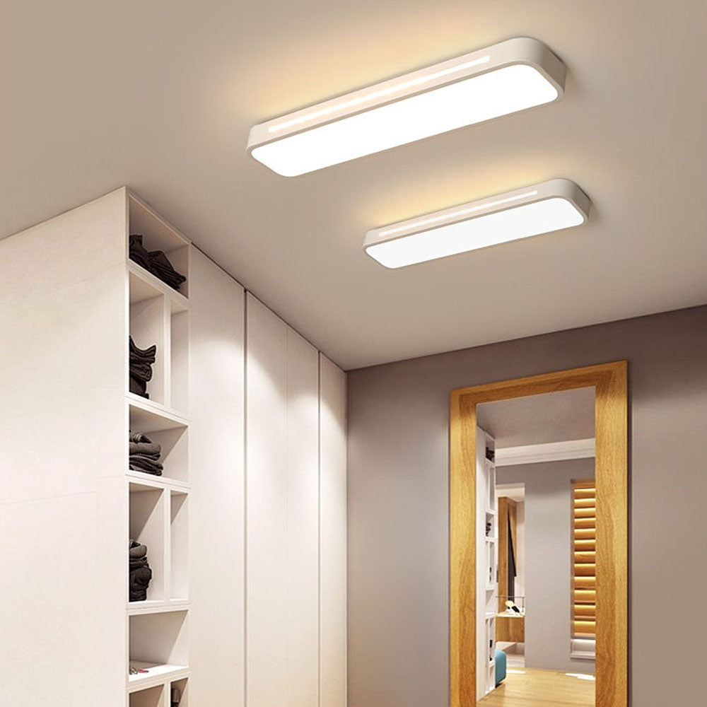 Moderne Nordische Lange LED-Deckenbeleuchtung 48cm Dimmbar