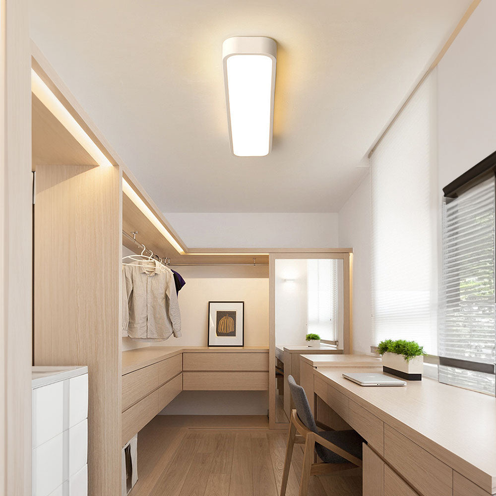 Moderne Nordische Lange LED-Deckenbeleuchtung 48cm Dimmbar