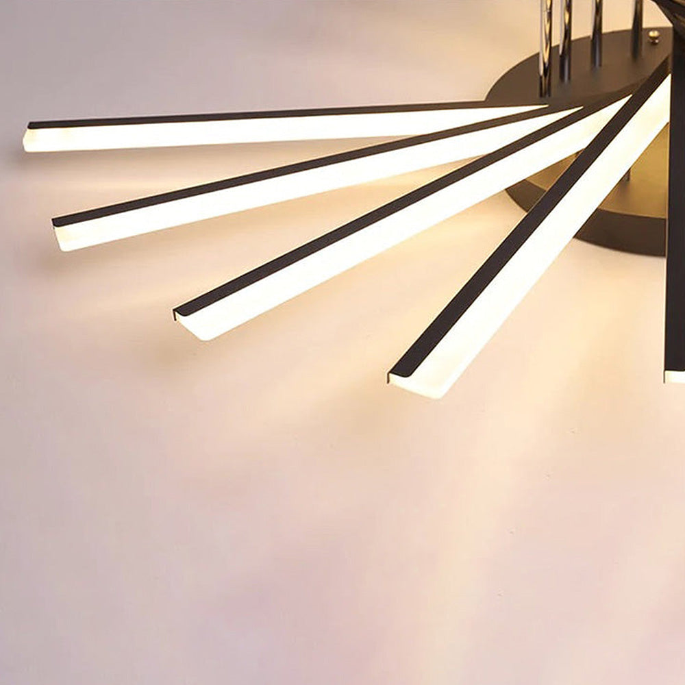 Deckenleuchte Metall Kreativ LED Dimmbar 83/95/108/120cm