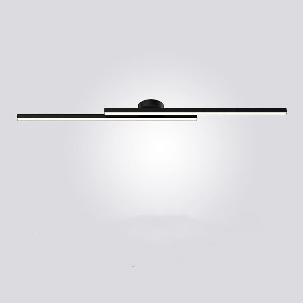Lange LED Deckenleuchte aus Metall Dimmbar 60/90/120cm