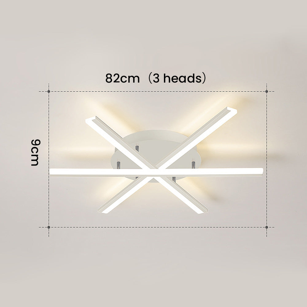Deckenleuchte Metall Kreativ LED Dimmbar 83/95/108/120cm