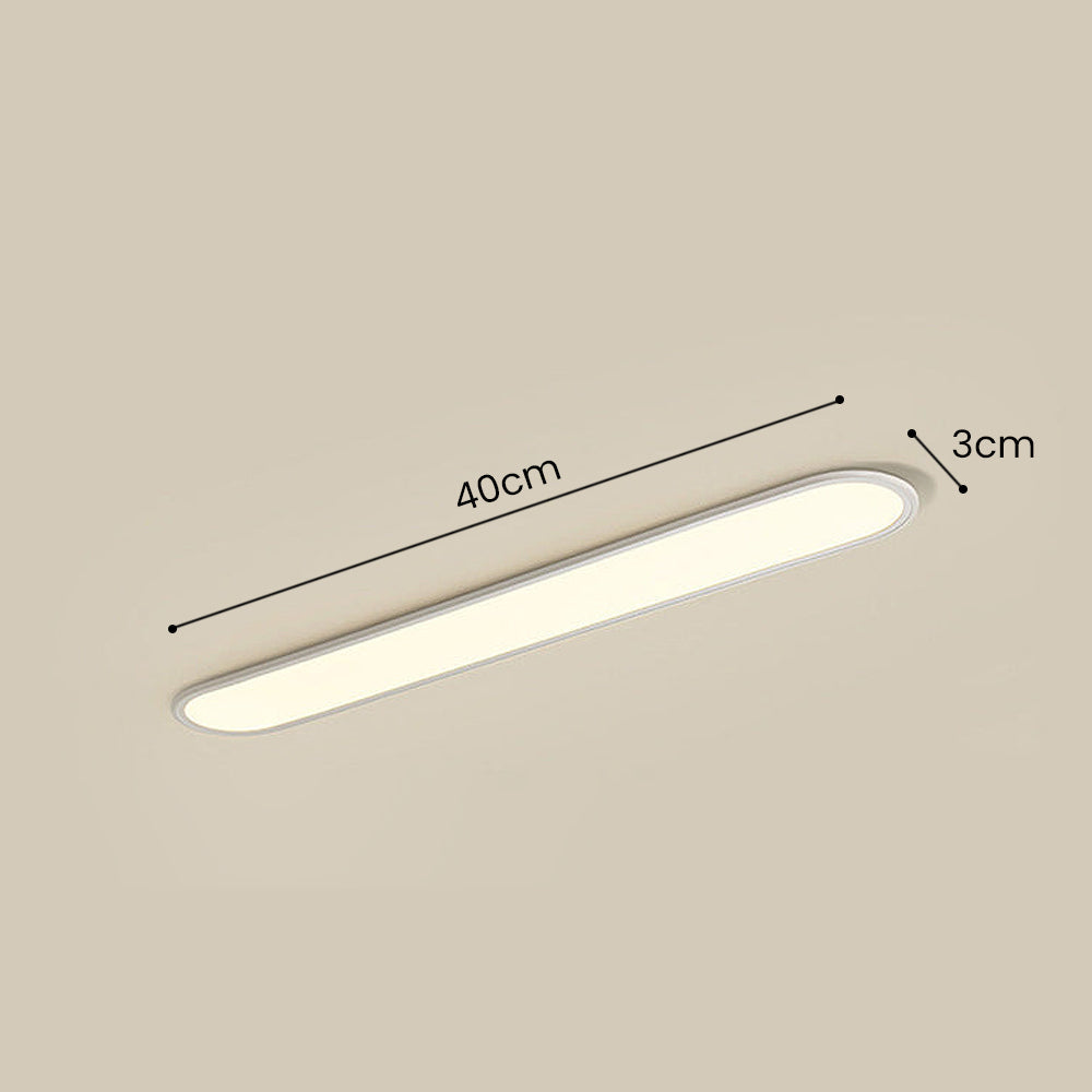 Lange Deckenleuchte für Flur 40cm Dimmbar