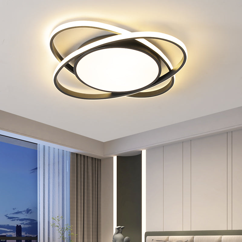 LED-Deckenleuchte für Schlafzimmer Acryl 50cm 3 Farbwechsel