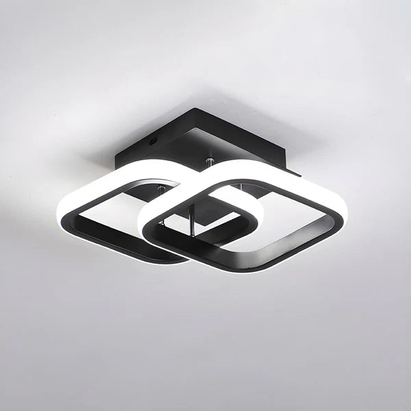 Einfach 3 Farbwechsel Metall 24cm LED Flur Deckenleuchten