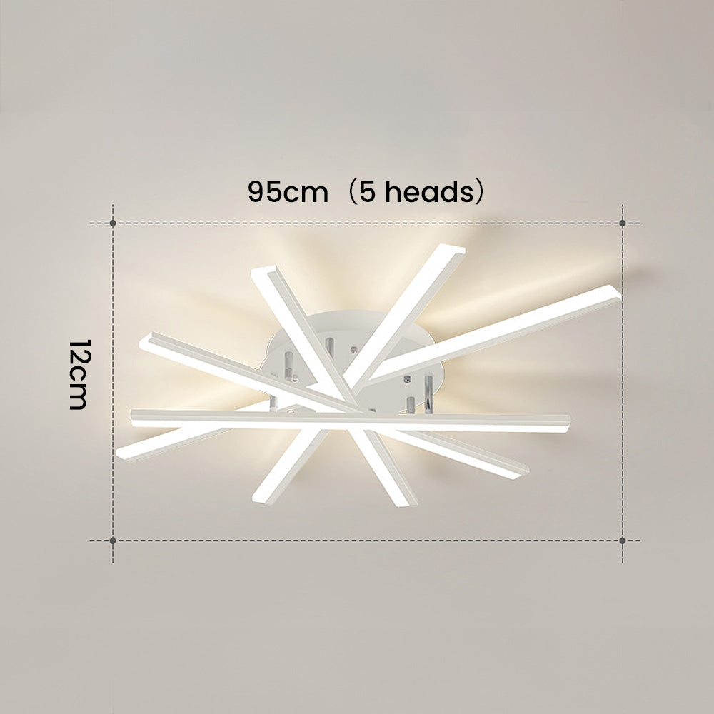 Deckenleuchte Metall Kreativ LED Dimmbar 83/95/108/120cm