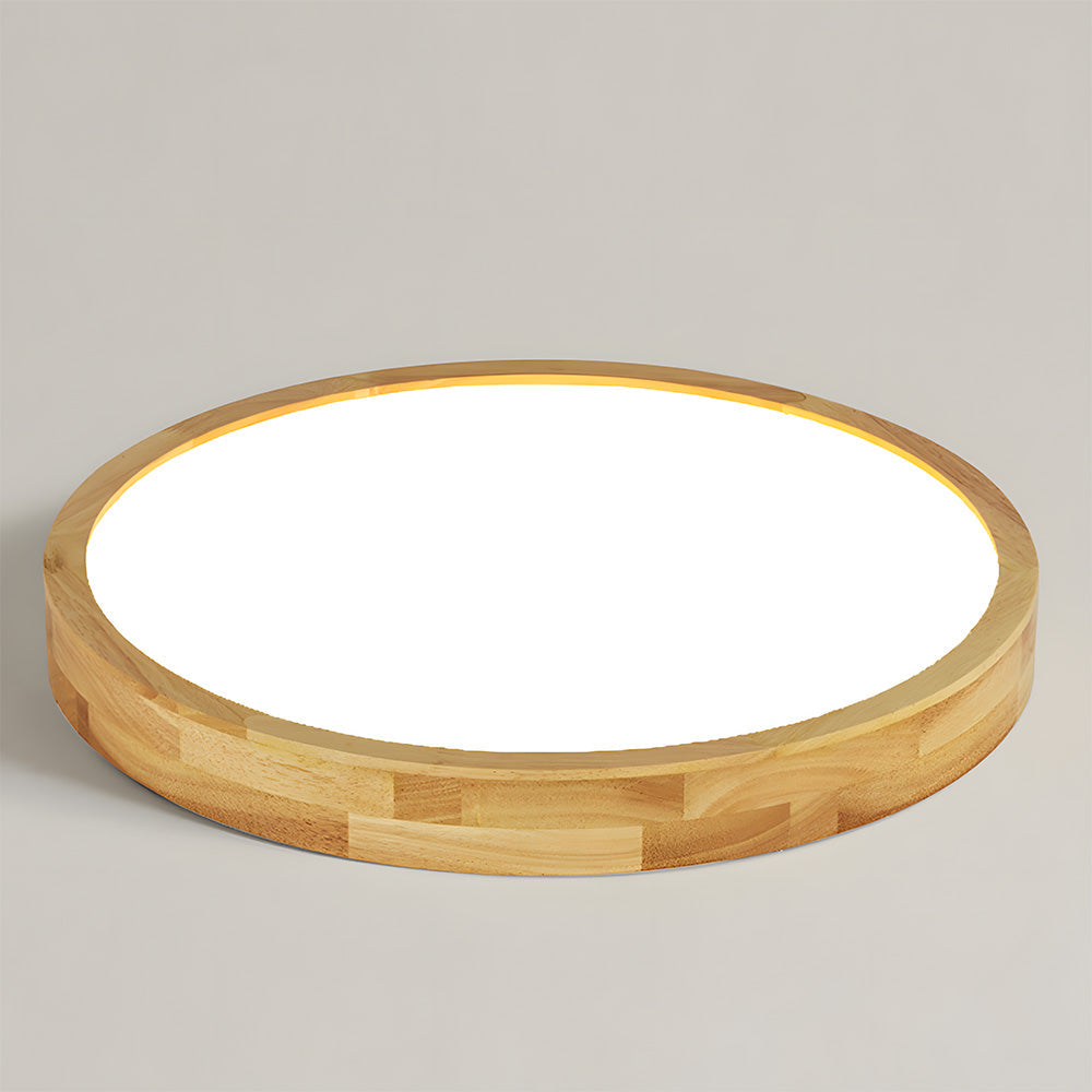 Deckenleuchte Holz Acryl LED Dimmbar 30/40/50/60cm