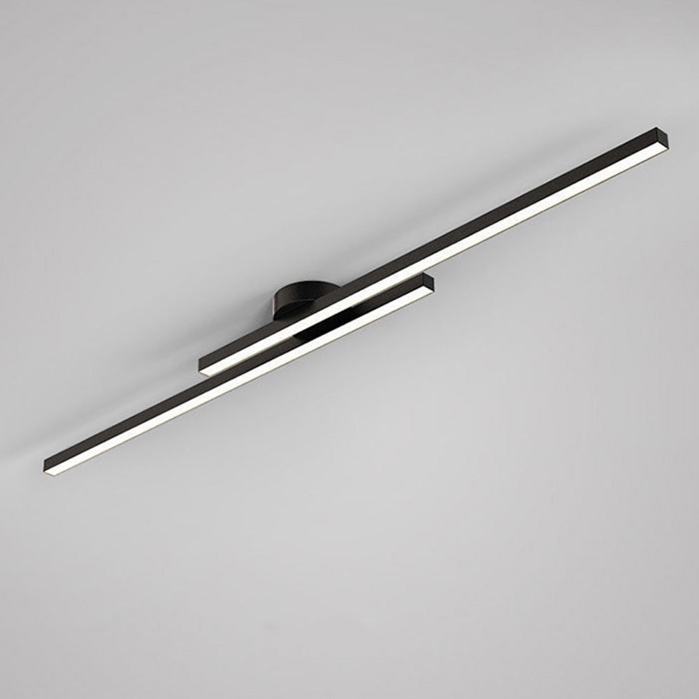 Lange LED Deckenleuchte aus Metall Dimmbar 60/90/120cm