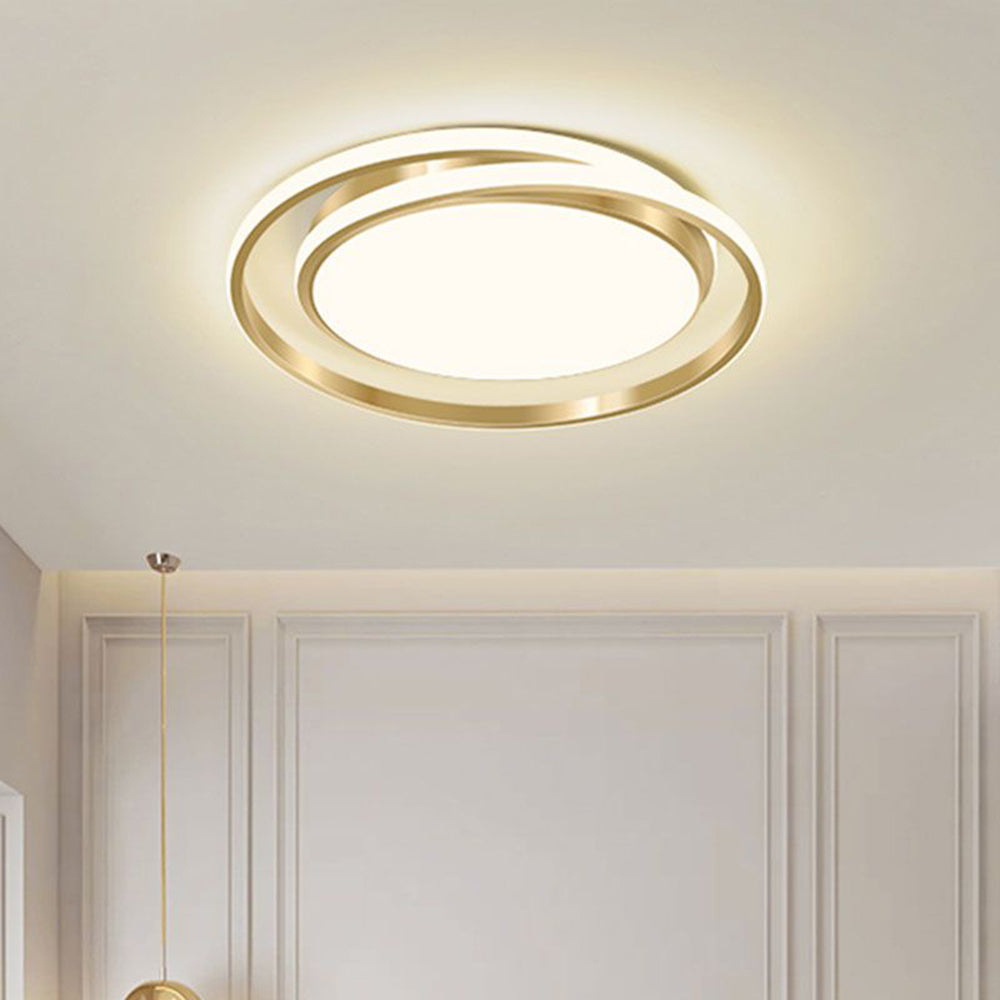 LED Runde Deckenleuchte Eisen Acryl 45CM