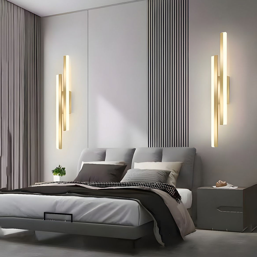Wandleuchte Acryl 48cm LED Weißes Licht Warmes Licht