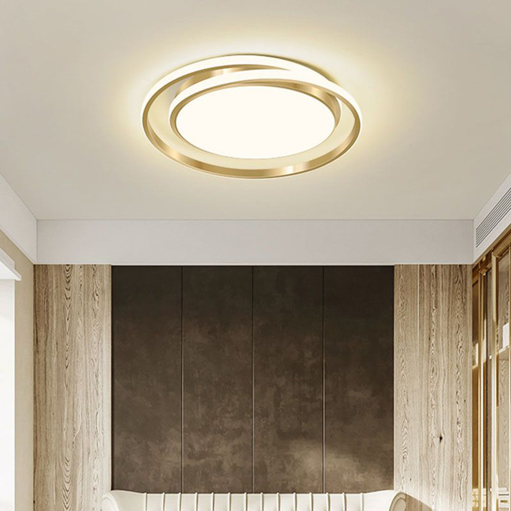 LED Runde Deckenleuchte Eisen Acryl 45CM