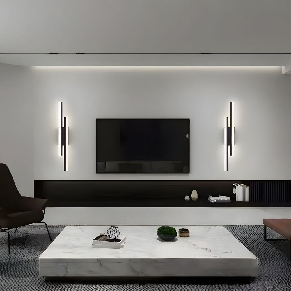 Wandleuchte Acryl 48cm LED Weißes Licht Warmes Licht