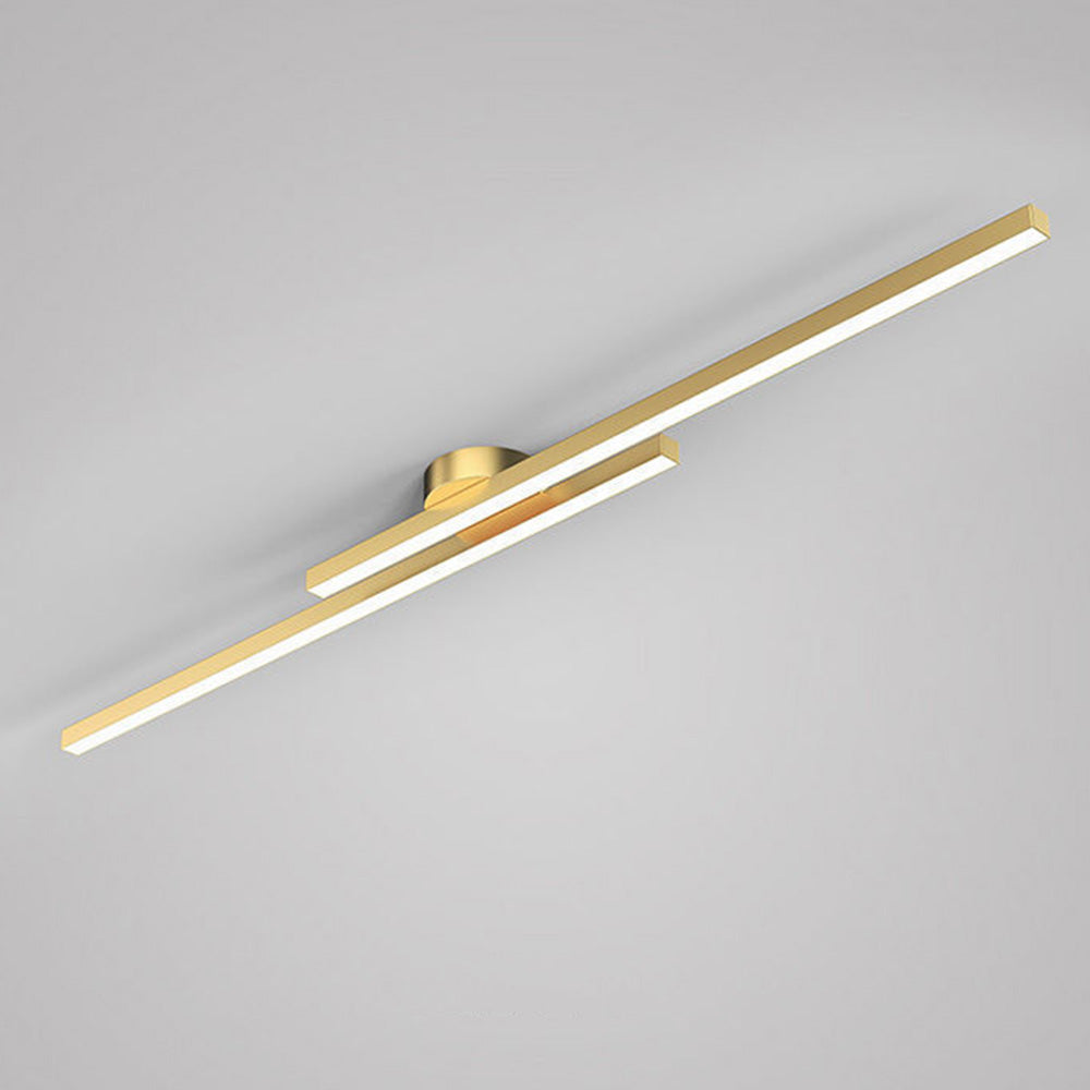 Lange LED Deckenleuchte aus Metall Dimmbar 60/90/120cm