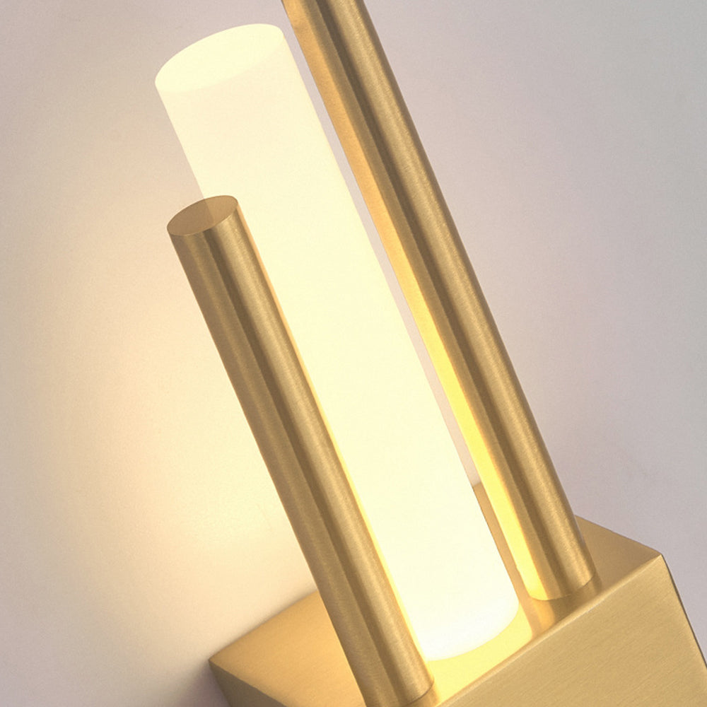 LED Wandleuchte Metall und Acryl 8cm 3 Farbwechsel