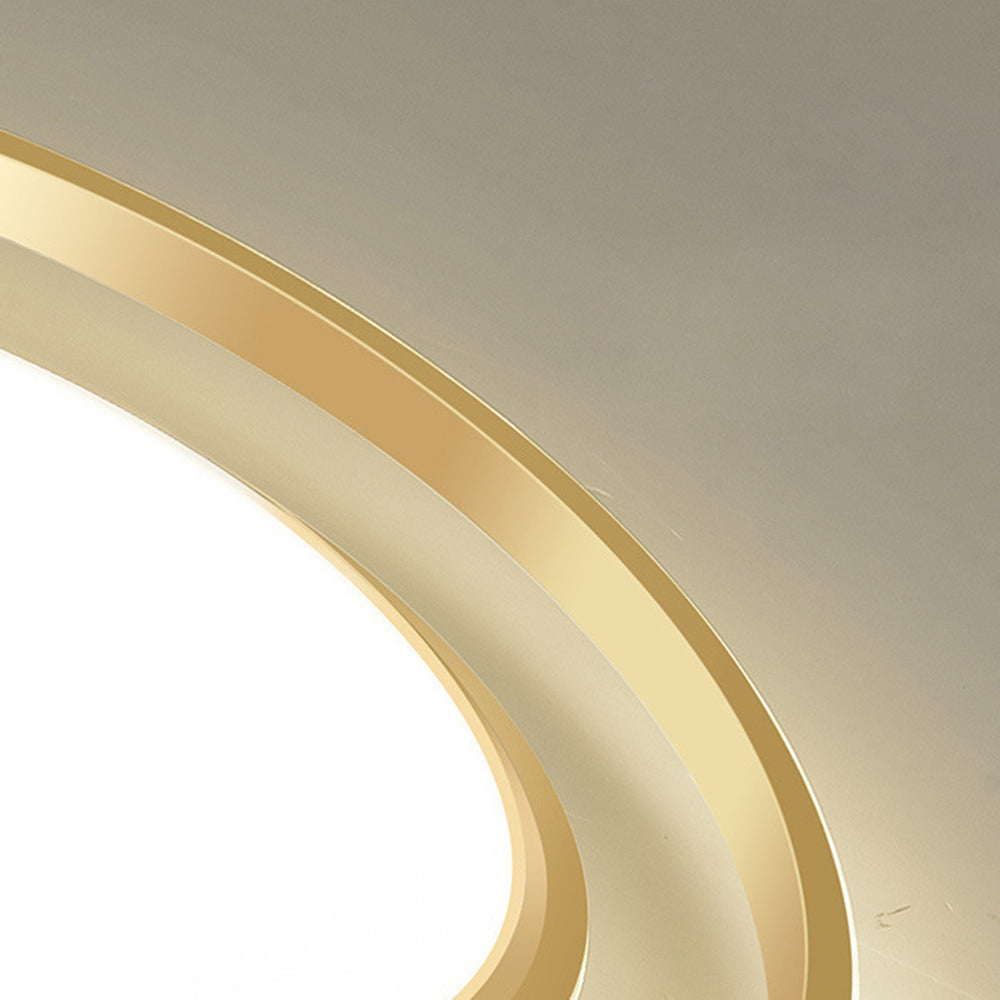 LED Runde Deckenleuchte Eisen Acryl 45CM