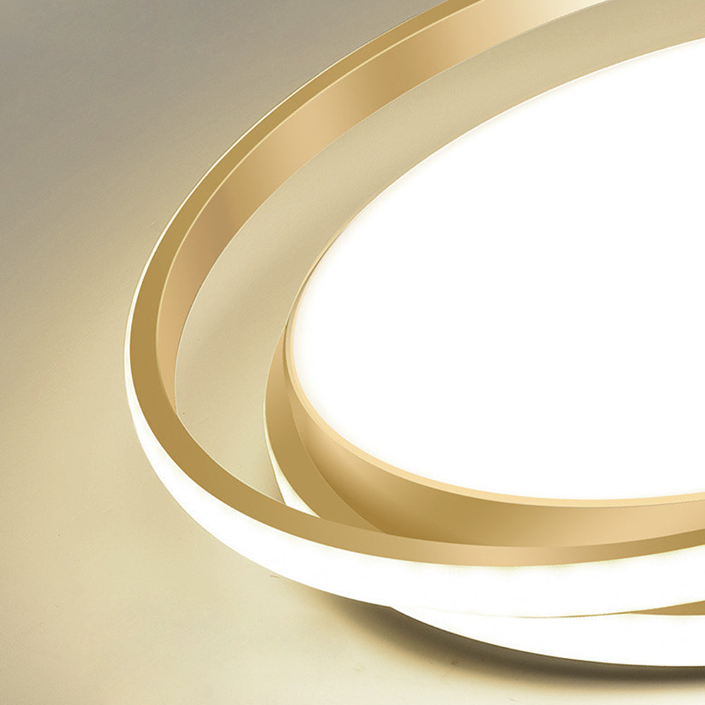 LED Runde Deckenleuchte Eisen Acryl 45CM