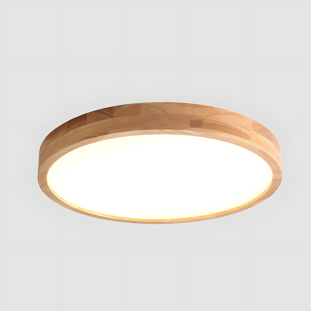 Deckenleuchte Holz Acryl LED Dimmbar 30/40/50/60cm
