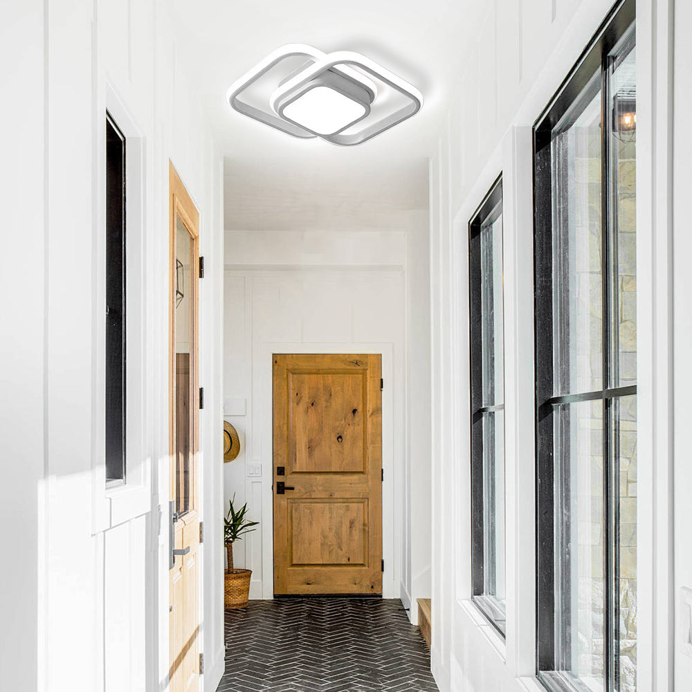 Deckenleuchte LED Acryl Quadratisch 27cm