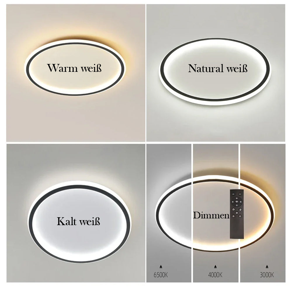 Moderne Einfach 50cm Dimmbare LED-Deckenleuchte