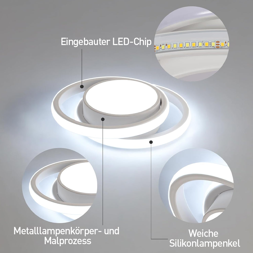 Deckenleuchte LED Acryl Rund 27cm 3 Farbwechsel