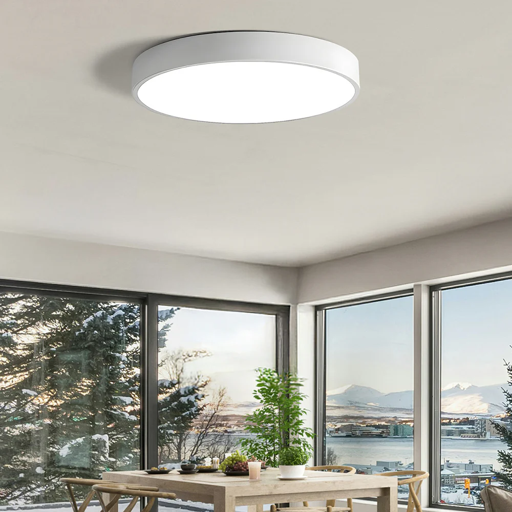 Runde LED Deckenleuchte 30/40/50cm Dimmbar