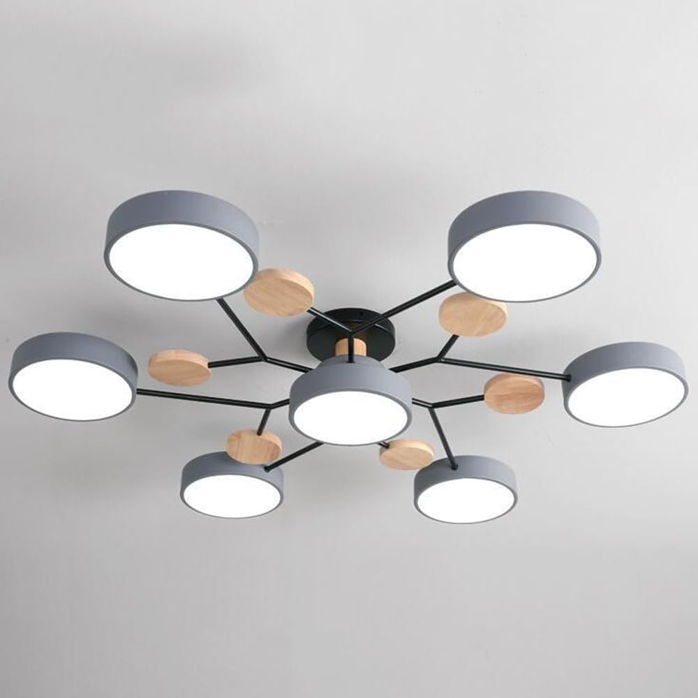 Deckenleuchte Acryl 94cm Weißes Licht Warmes Licht LED-7 Lichter