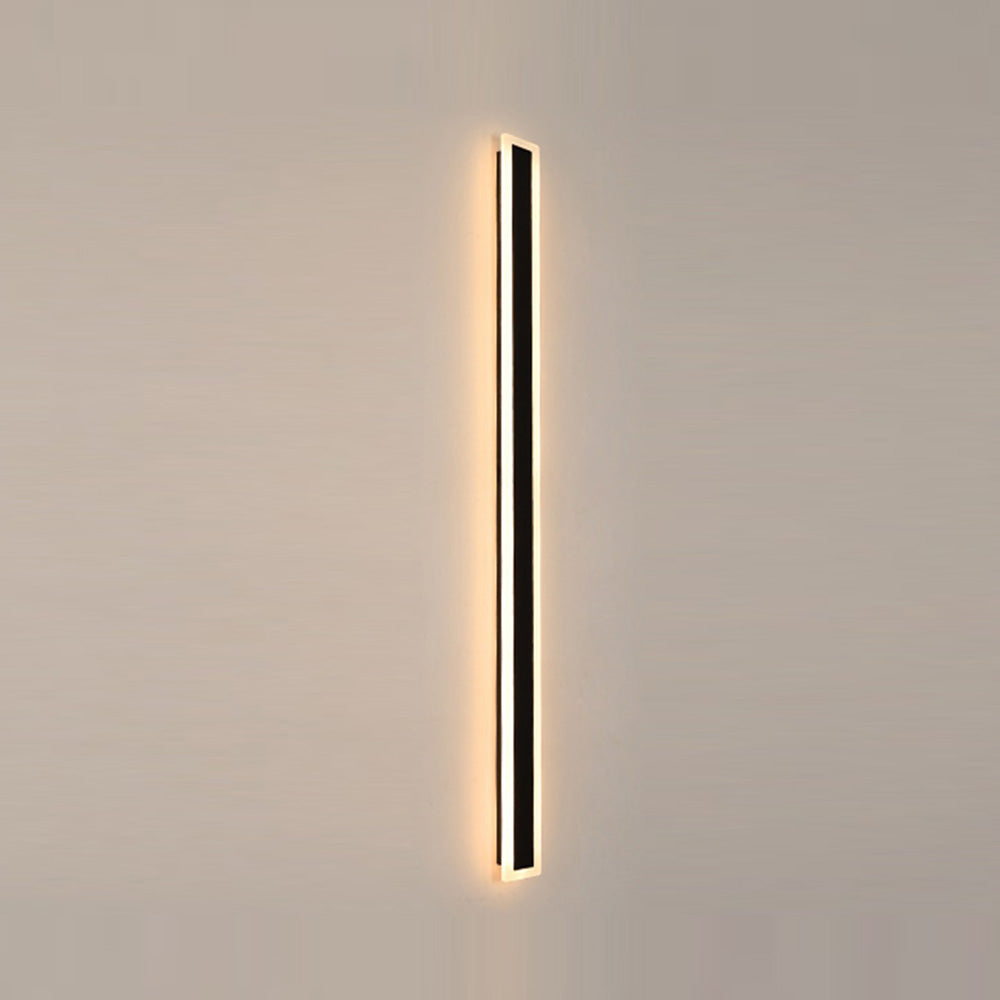 LED-Wandleuchten für den Außenbereich Schwarz IP65 Hardware & Acryl 80cm