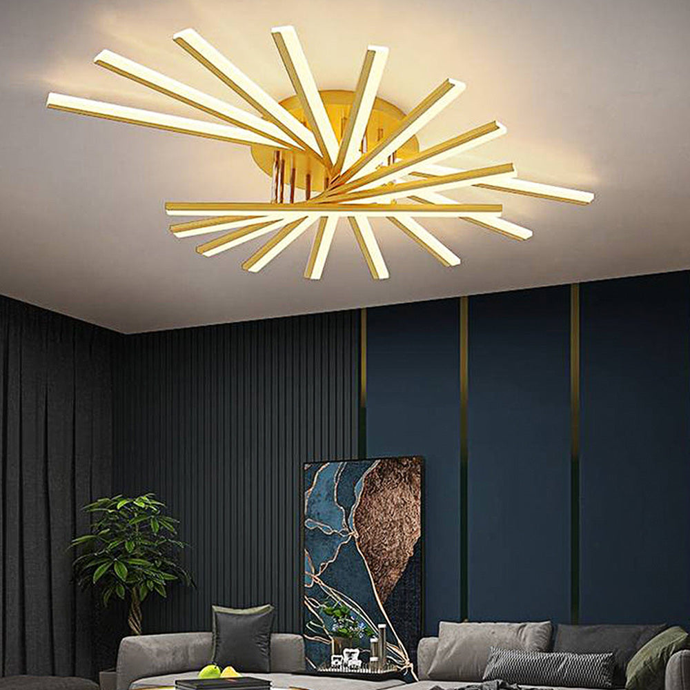 Deckenleuchte Metall Kreativ LED Dimmbar 83/95/108/120cm
