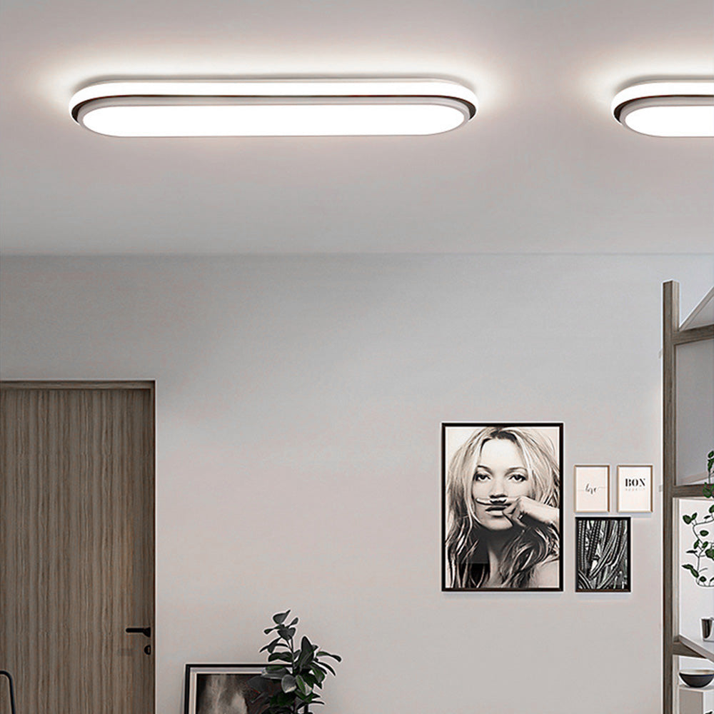 Zeitgenössisch Langer LED Metall Acryl 50cm Schlafzimmer