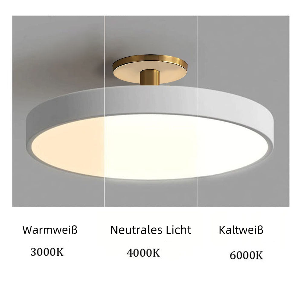 LED Runde Deckenleuchte Hardware Acryl 50CM Dimmbar per Fernbedienung