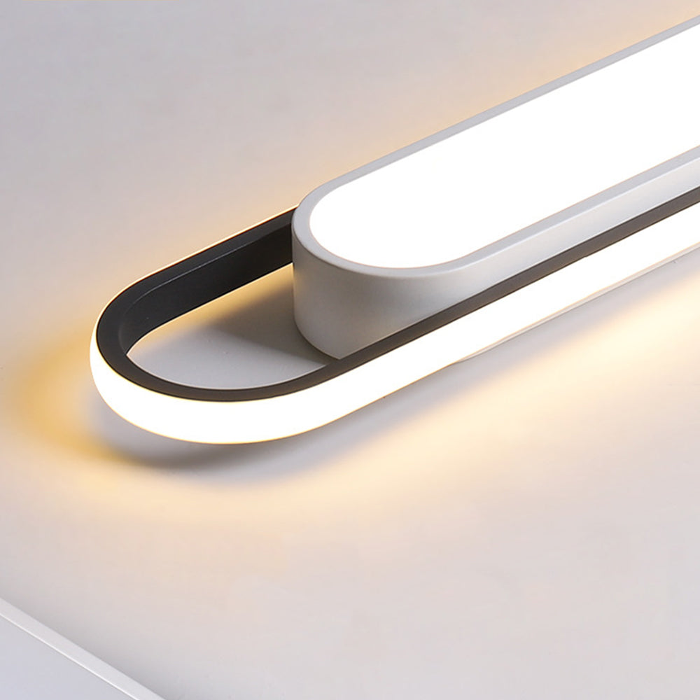 Deckenleuchte Acryl 40cm Weißes Licht Warmes Licht LED