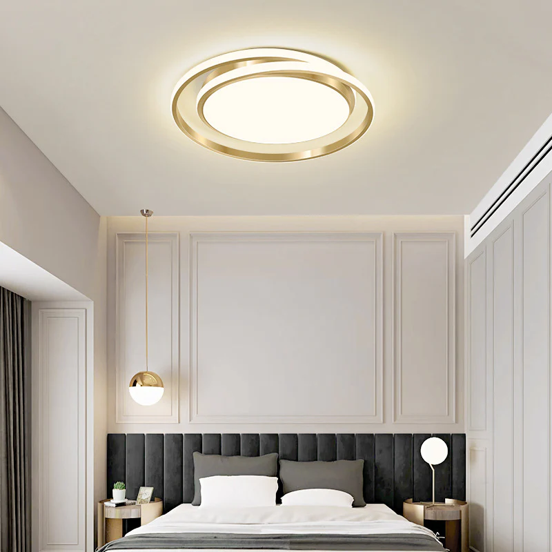 LED Runde Deckenleuchte Eisen Acryl 45CM