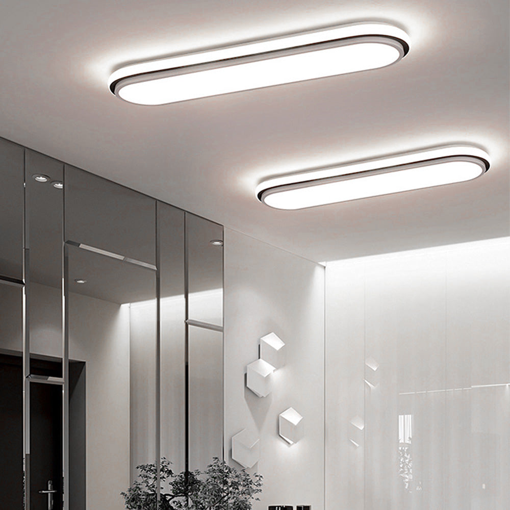 Zeitgenössisch Langer LED Metall Acryl 50cm Schlafzimmer