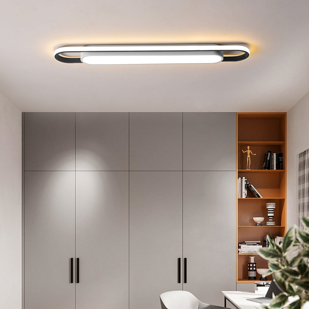 Deckenleuchte Acryl 40cm Weißes Licht Warmes Licht LED