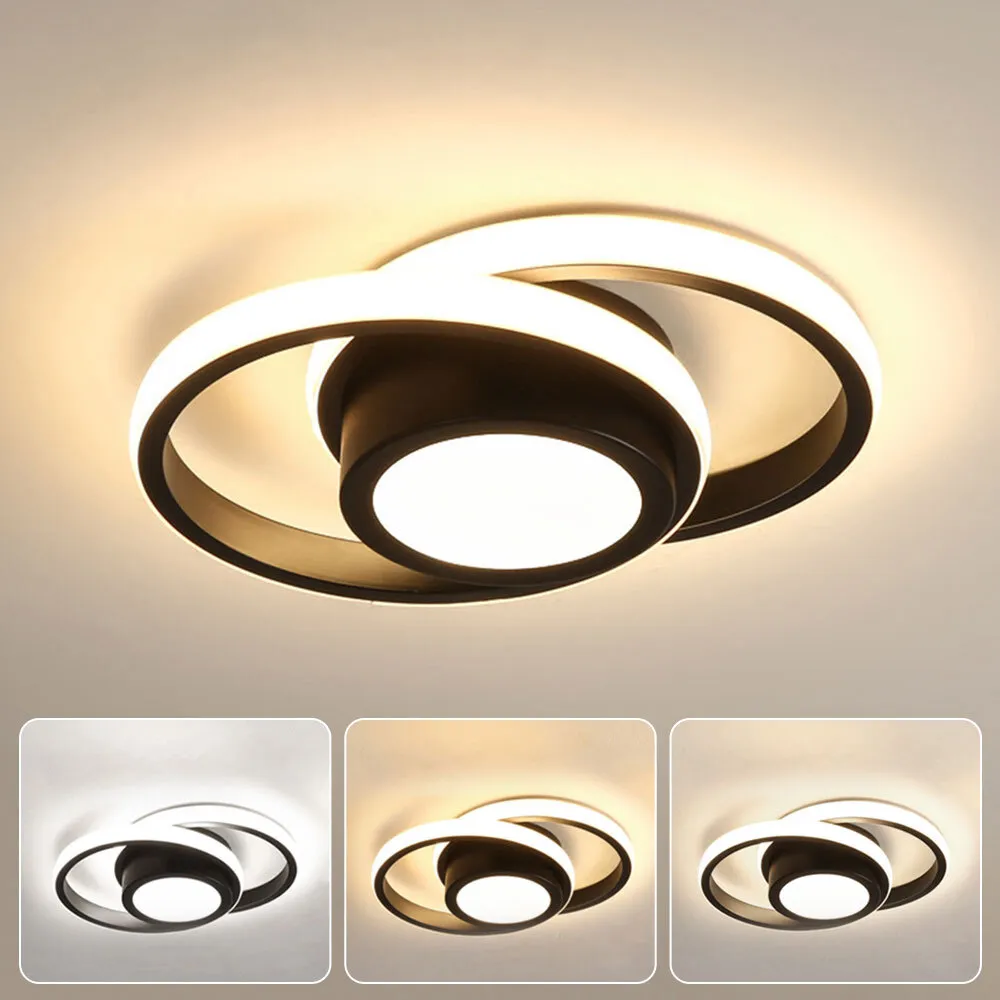 Deckenleuchte LED Acryl Rund 27cm 3 Farbwechsel