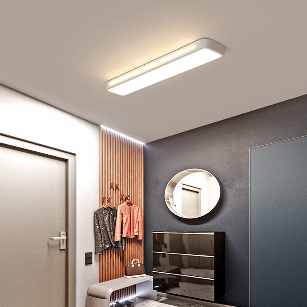 Moderne Nordische Lange LED-Deckenbeleuchtung 48cm Dimmbar