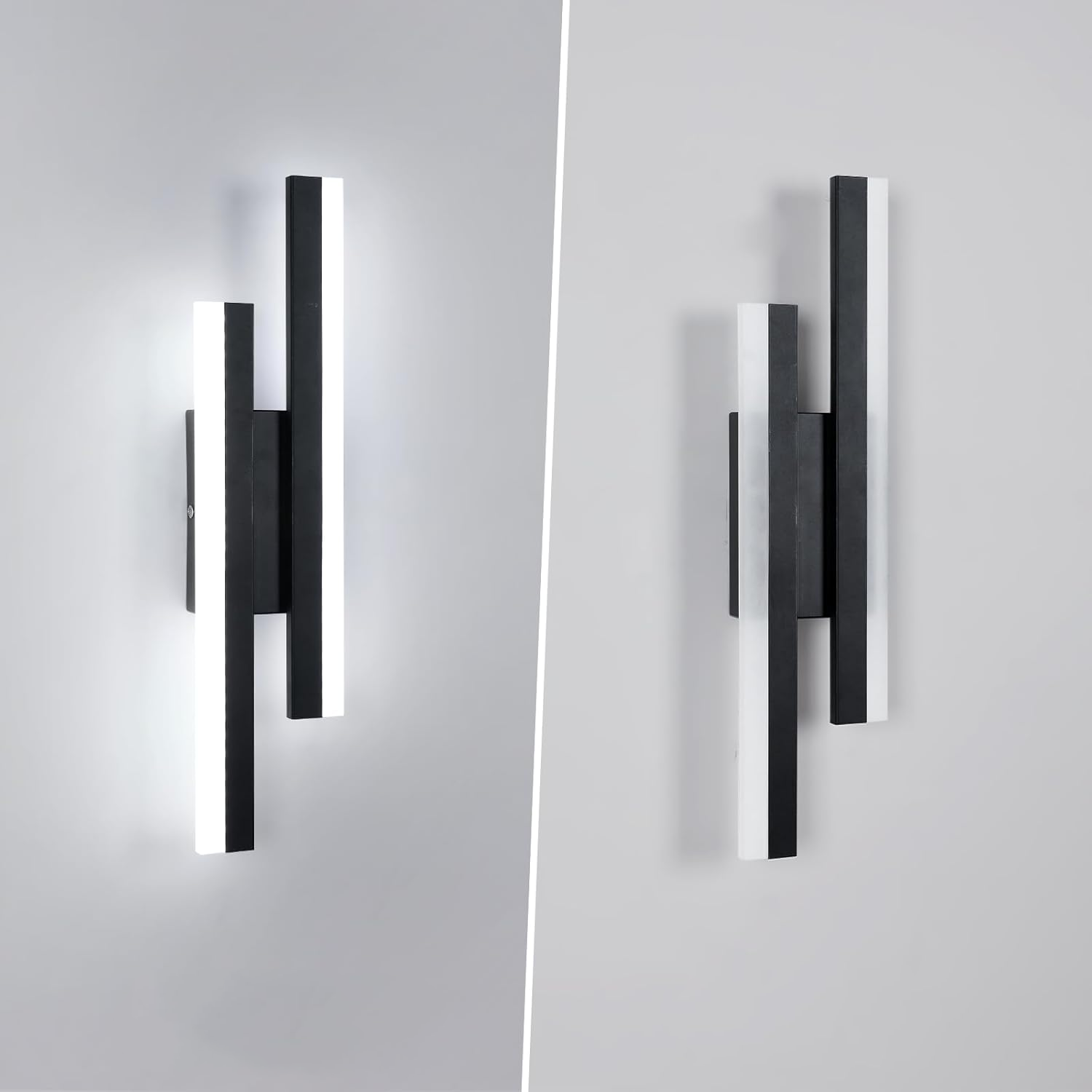 Wandleuchte Acryl 48cm LED Dimmbar