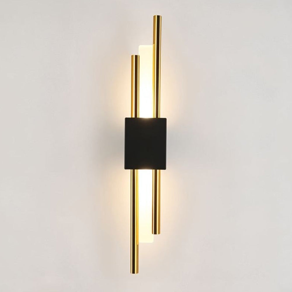 LED Wandleuchte Metall und Acryl 8cm 3 Farbwechsel
