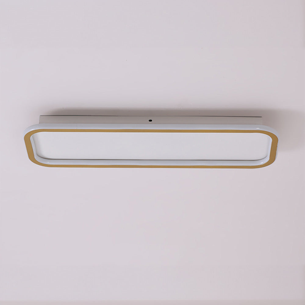 Rechteckige LED-Deckenleuchte 40cm Flur Dimmbar