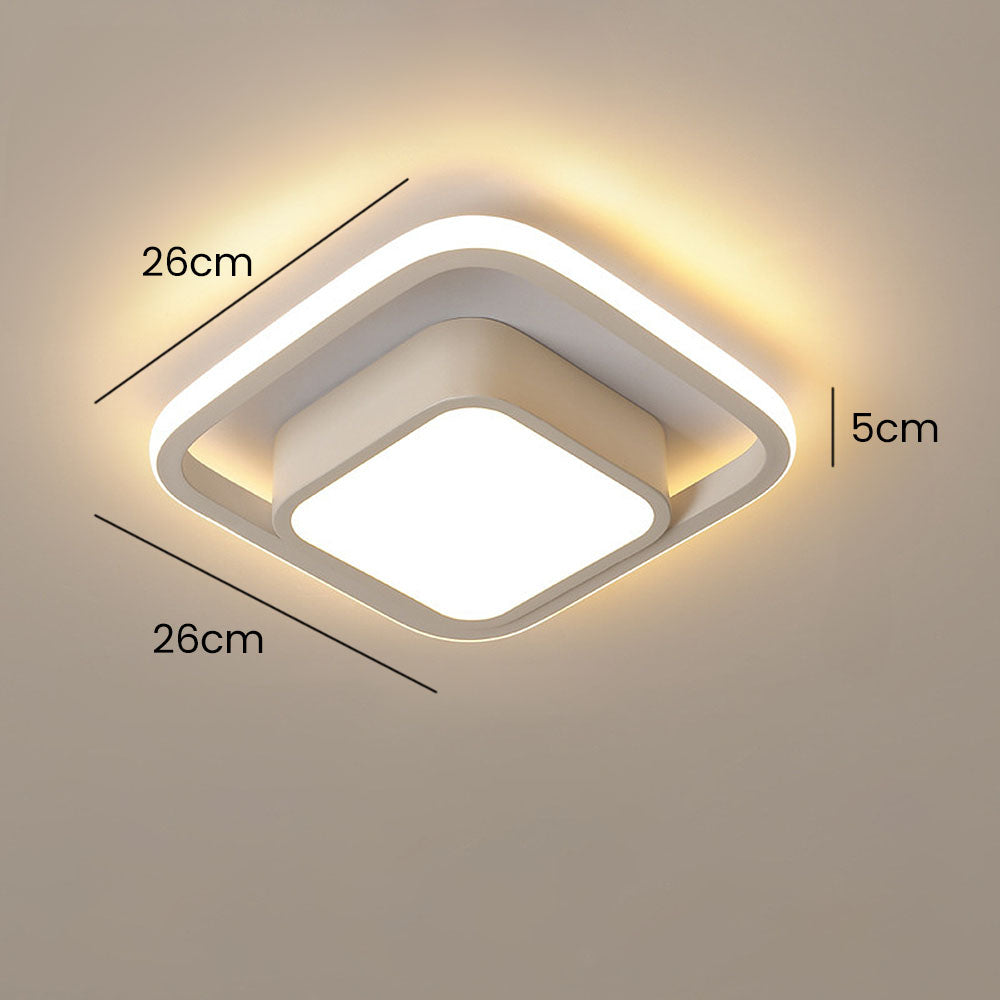 LED Deckenleuchte Acryl 26cm