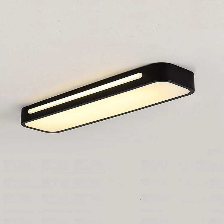 Moderne Nordische Lange LED-Deckenbeleuchtung 48cm Dimmbar