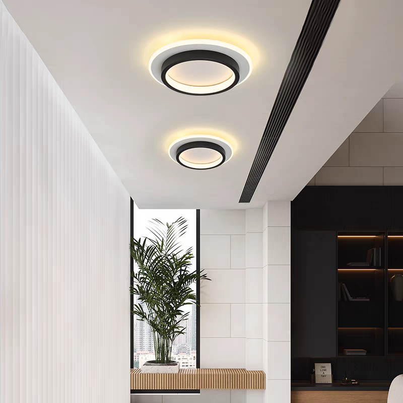 Deckenleuchte Wohnzimmer Acryl 3 Farbe einstellbar LED 24cm