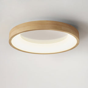 LED Deckenleuchte Holz Acryl Dimmbar 30/40/50/60cm