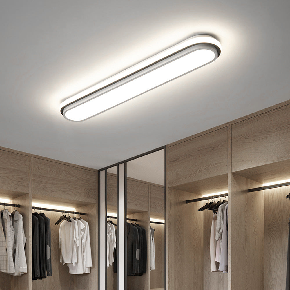 Zeitgenössisch Langer LED Metall Acryl 50cm Schlafzimmer