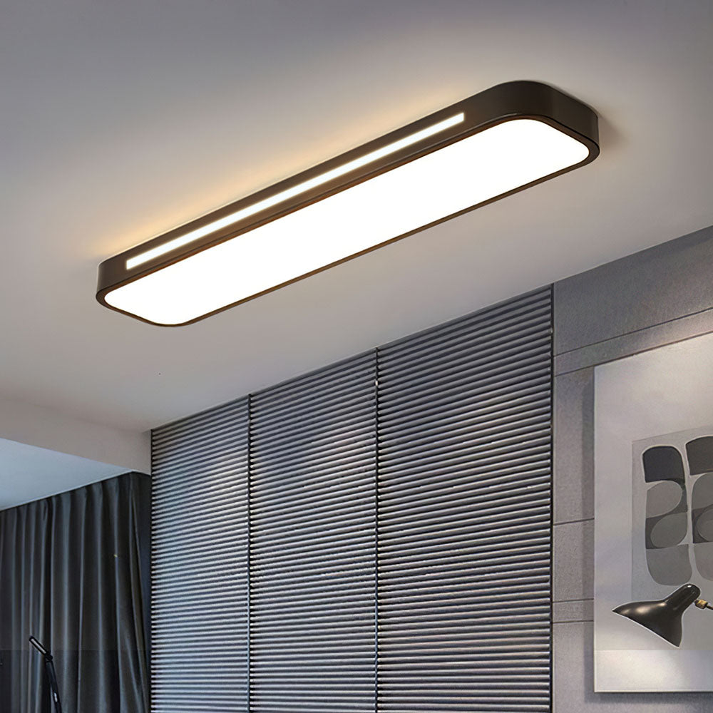 Moderne Nordische Lange LED-Deckenbeleuchtung 48cm Dimmbar