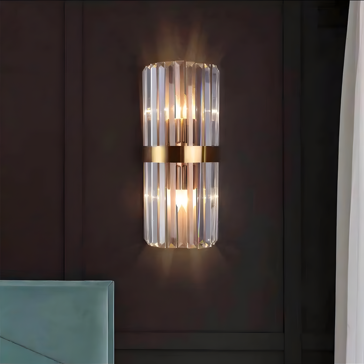 Luxuriöser Kreativität Kristall 14cm Wohnzimmer Wandleuchten