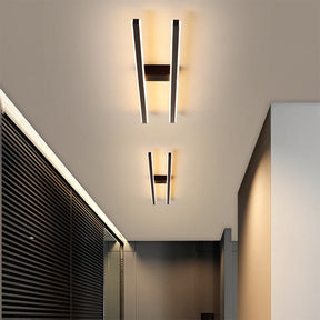 Deckenleuchte Metall LED 3 Farbwechsel per Schalter 48/58/78cm