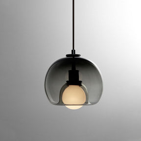 Pendelleuchte Glas Rund 25cm