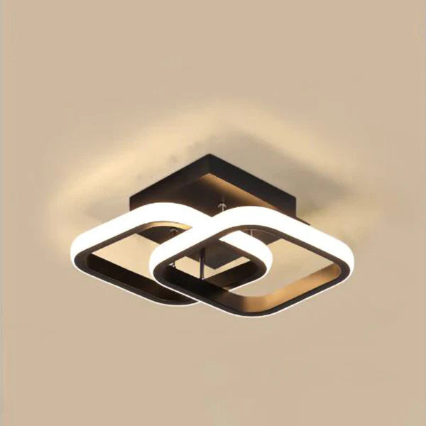 Einfach 3 Farbwechsel  Metall 24cm LED Flur Deckenleuchten