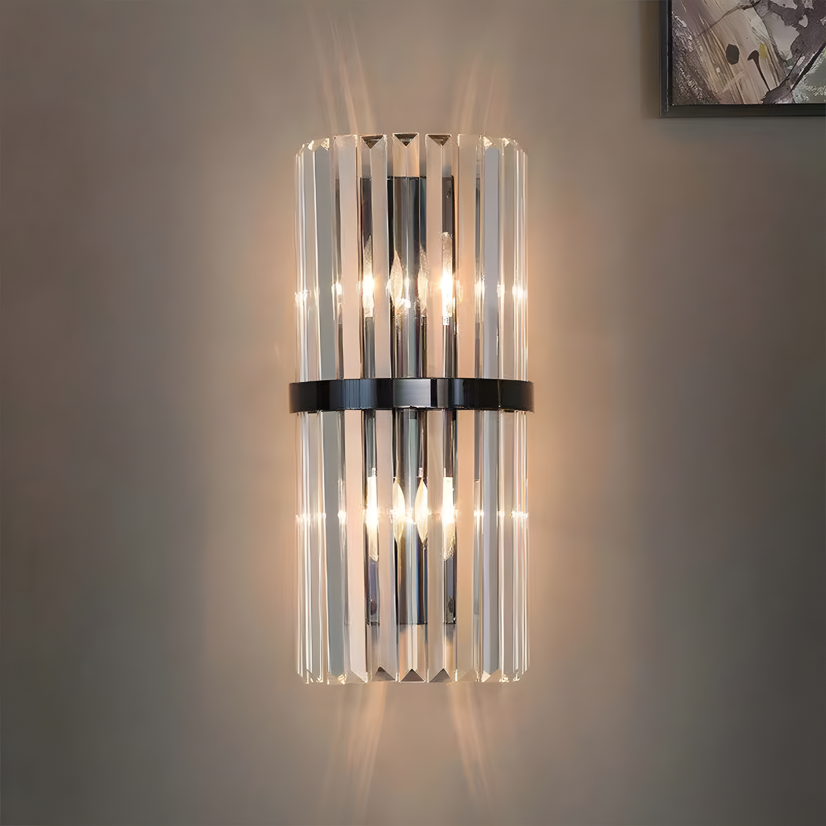 Luxuriöser Kreativität Kristall 14cm Wohnzimmer Wandleuchten